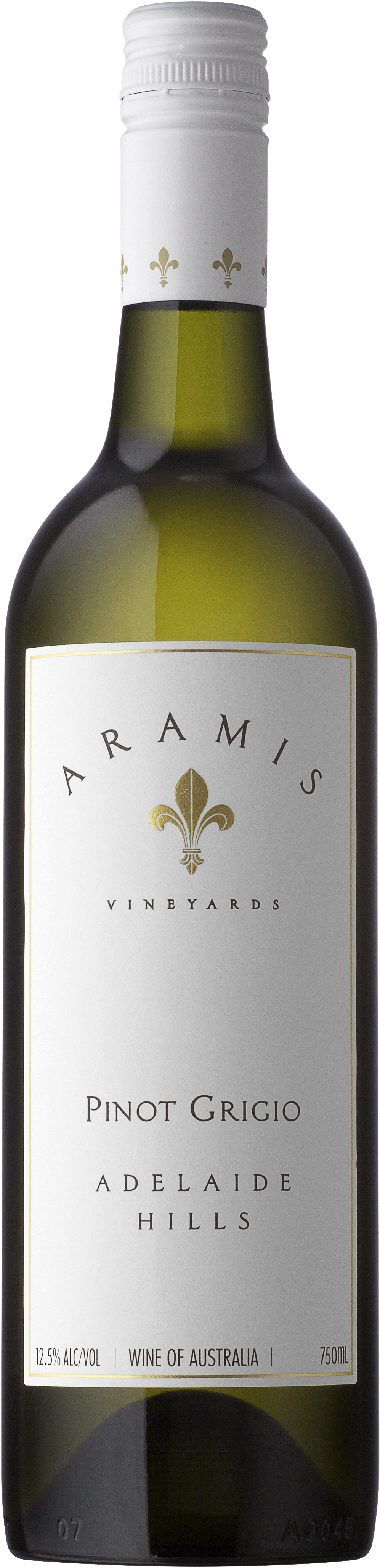 Aramis Vineyards White Label Adelaide Hills Pinot Grigio 2021 Adelaide Hills
